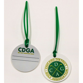 CDGA Bag Tag with Green Strap