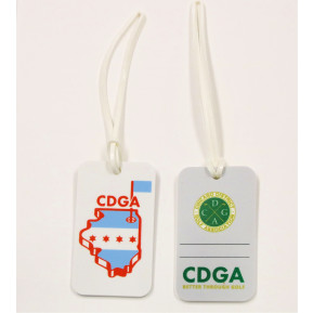 CDGA/Chicago Flag Bag Tag